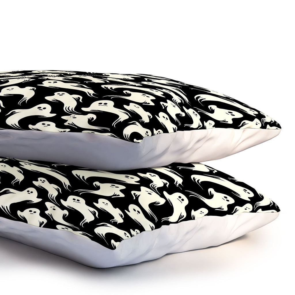 Jennifer Ladd Halloween ghosts 2 Pillow Shams