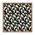 Jennifer Ladd Halloween ghosts 2 Square Tray