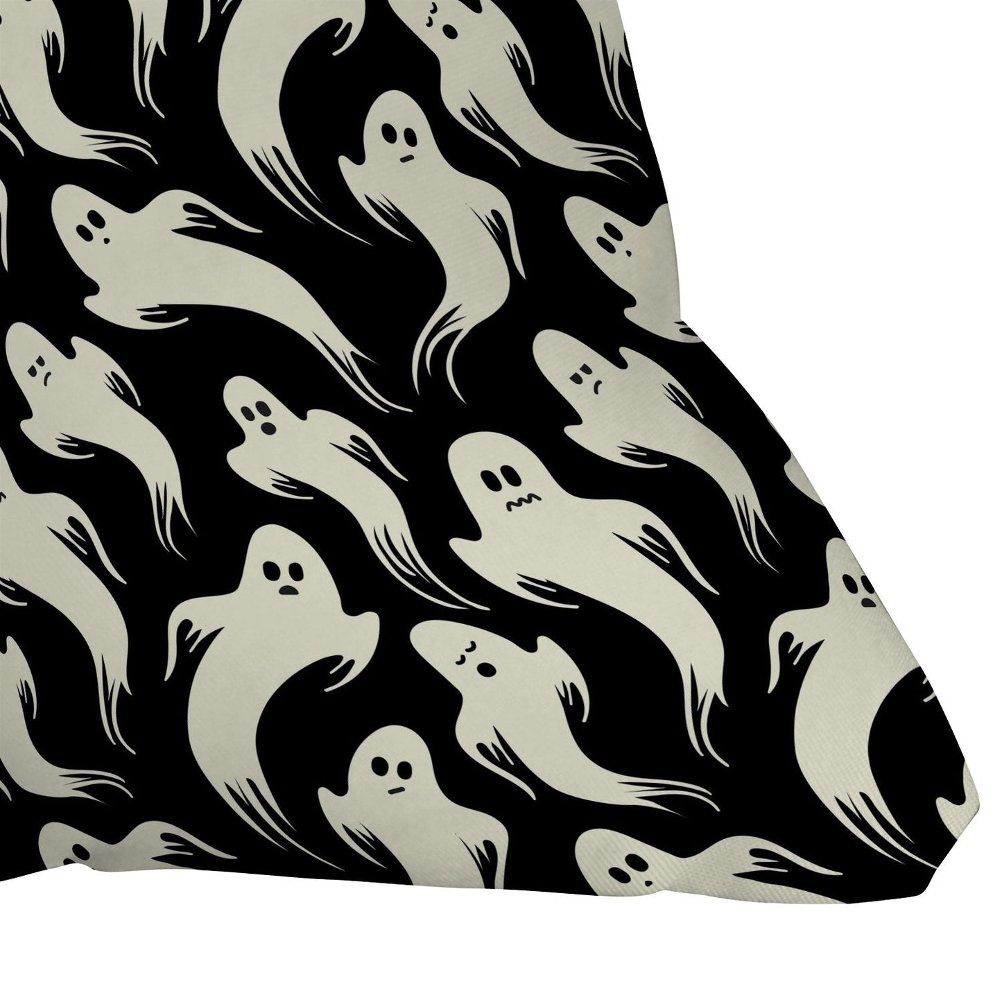 Jennifer Ladd Halloween ghosts 2 Throw Pillow