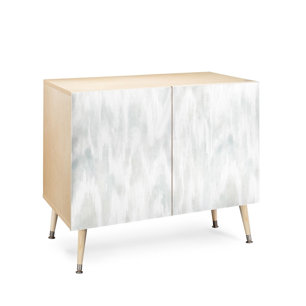 Jacqueline Maldonado Watercolor Wood Grain Credenza
