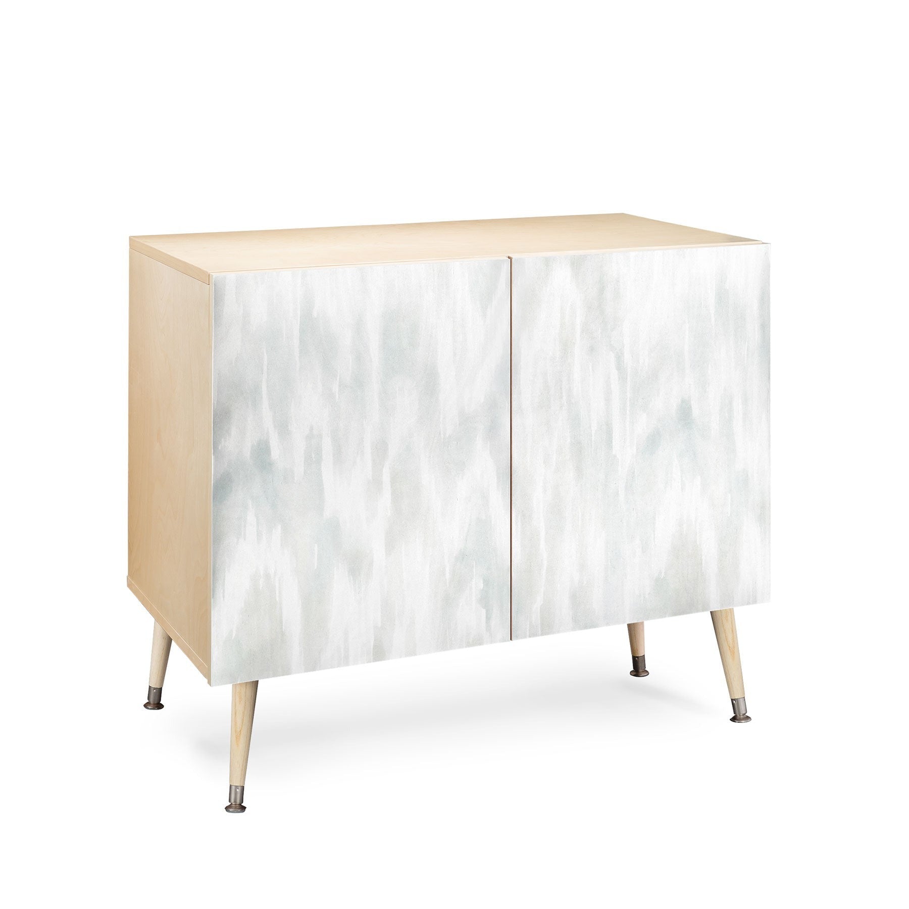 Jacqueline Maldonado Watercolor Wood Grain Credenza