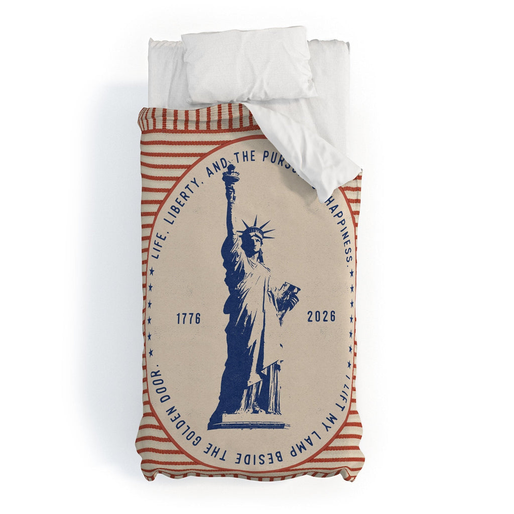 DENY Designs Life Liberty Duvet Cover
