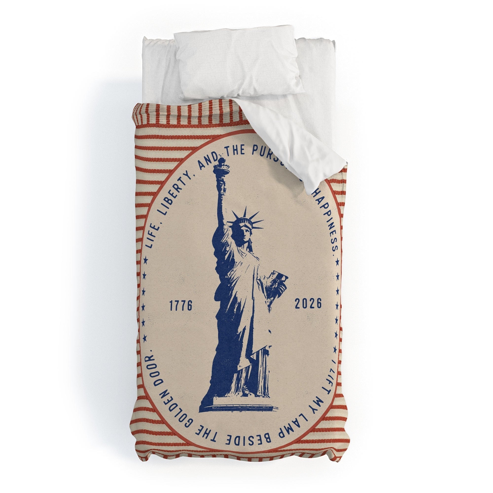 DENY Designs Life Liberty Duvet Cover