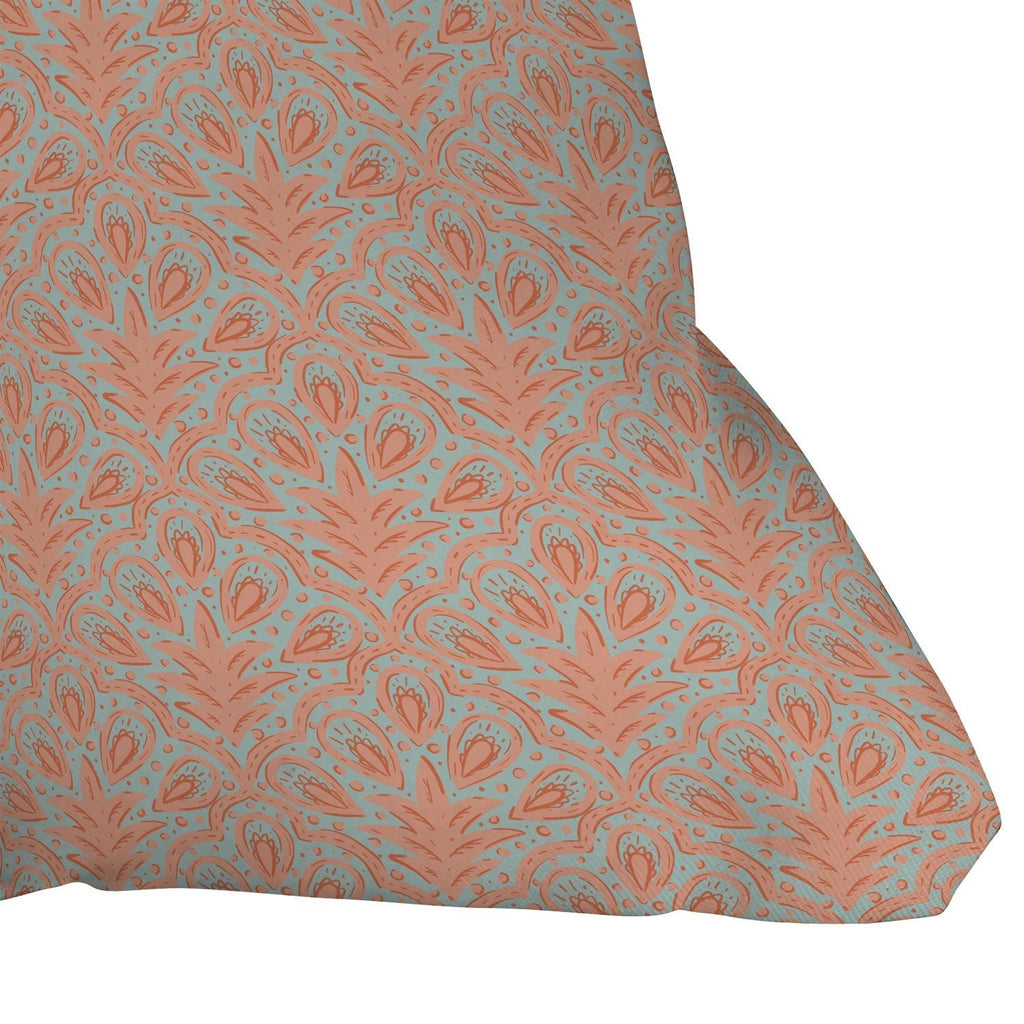 CoastL Studio Palm Scallop Throw Pillow