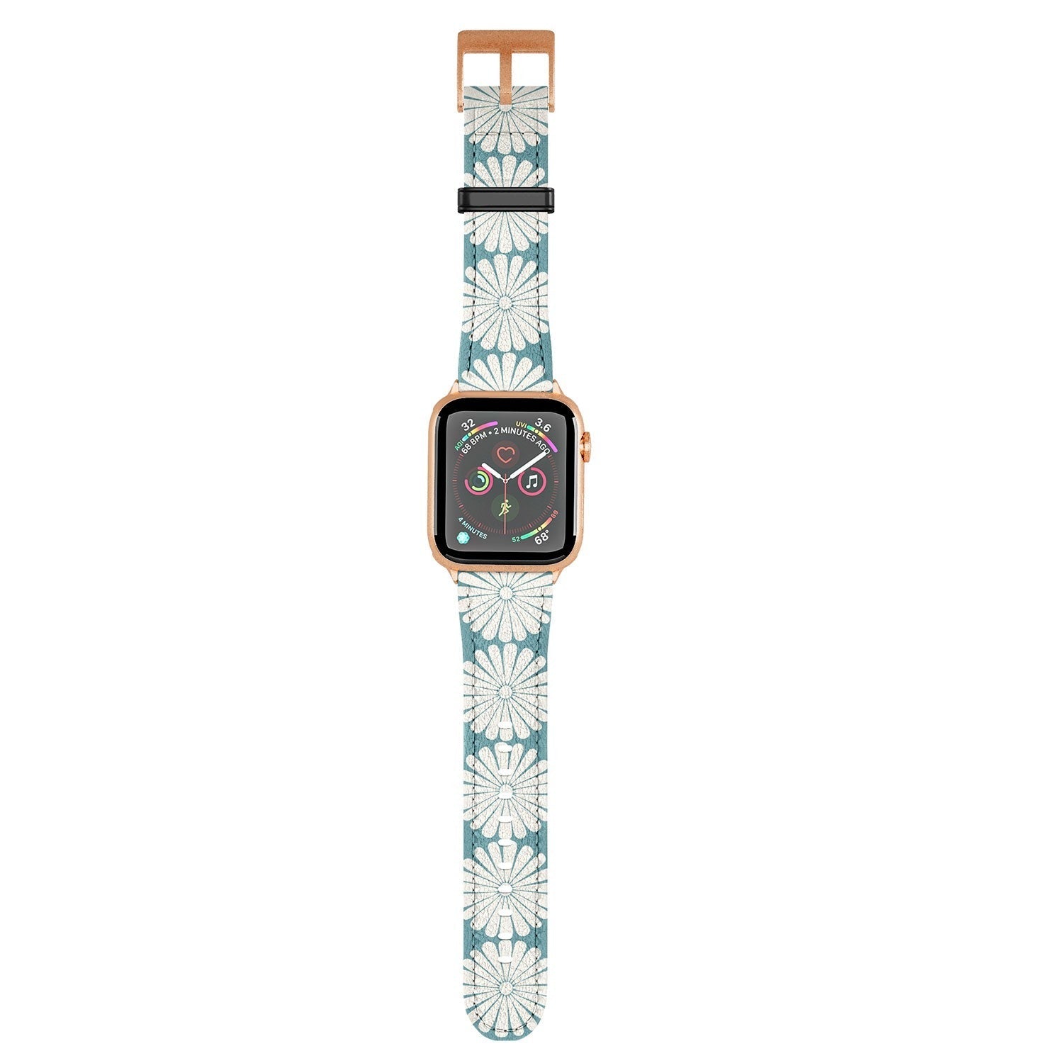 Colour Poems Retro Daisy XXIII Apple Watch Band