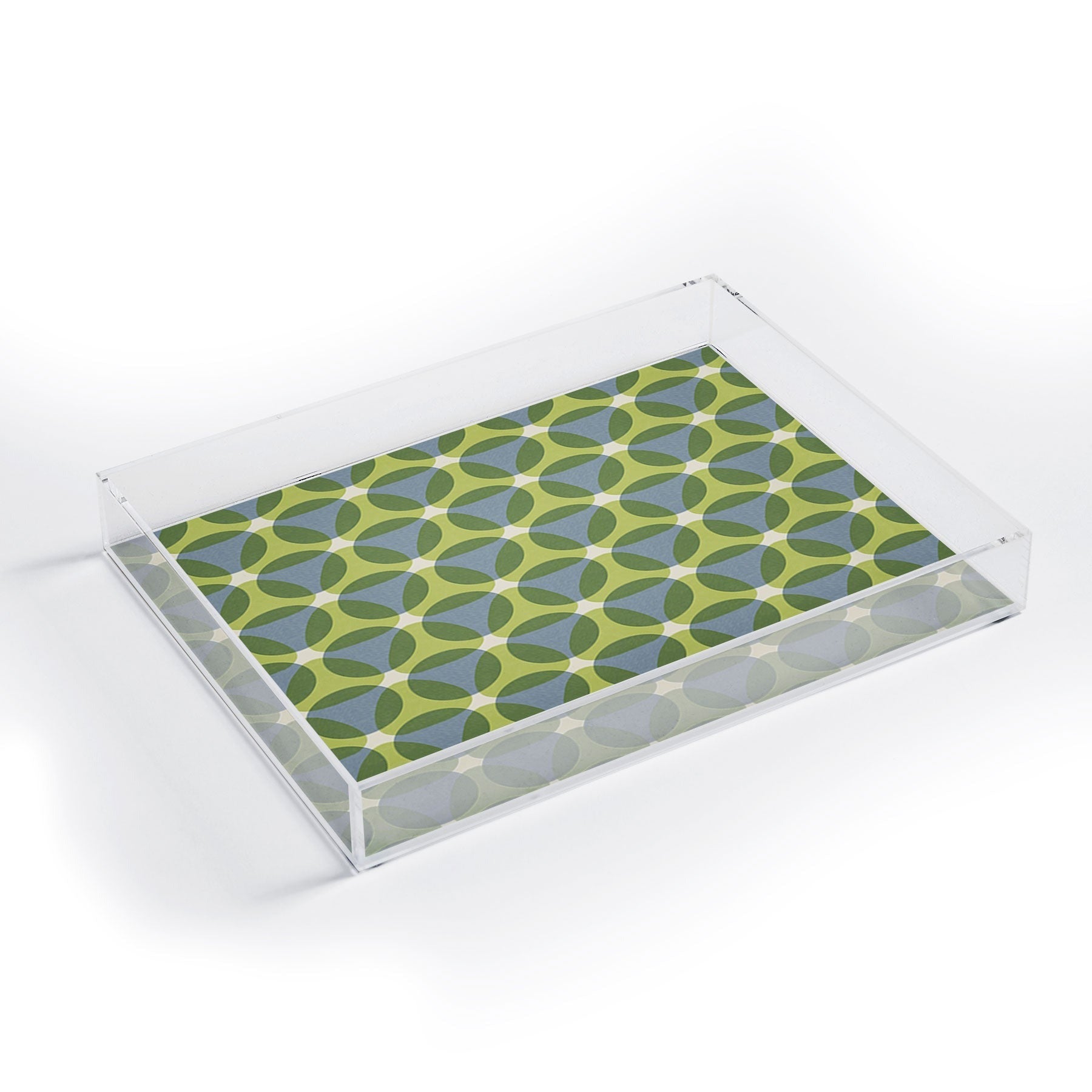 Marta Barragan Camarasa Stylish Retro Circle Acrylic Tray