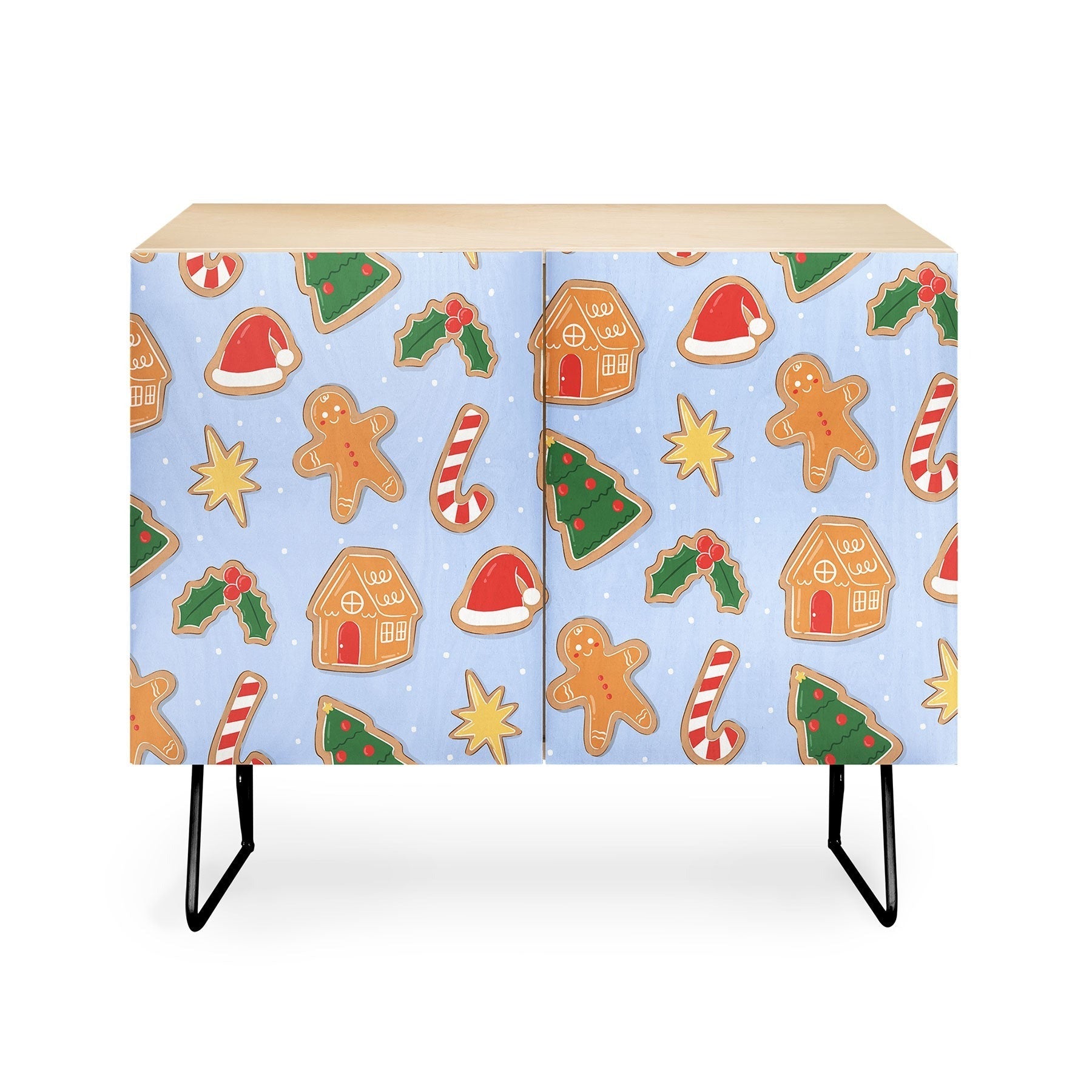 Love_Ryming Christmas Cookies Credenza