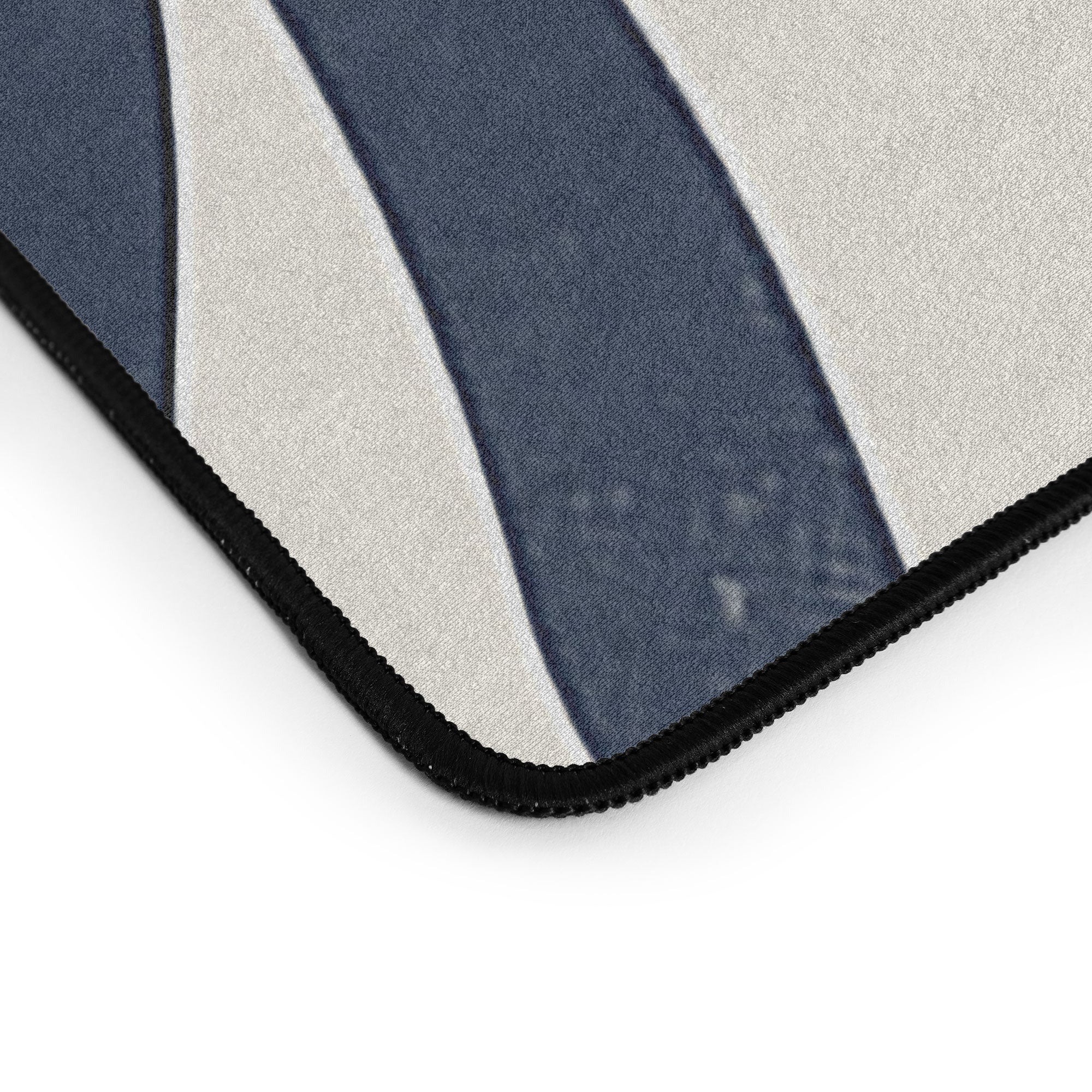 Avenie BR Navy Tiger Stripes Desk Mat
