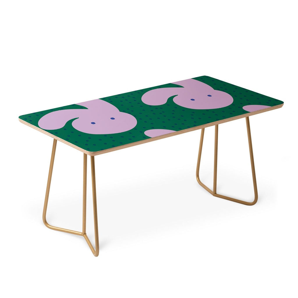 Camilla Foss Pebbles and Rabbit Coffee Table