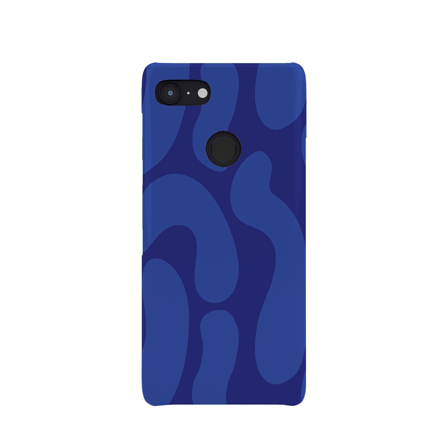 Camilla Foss Blue Pebble Phone Case