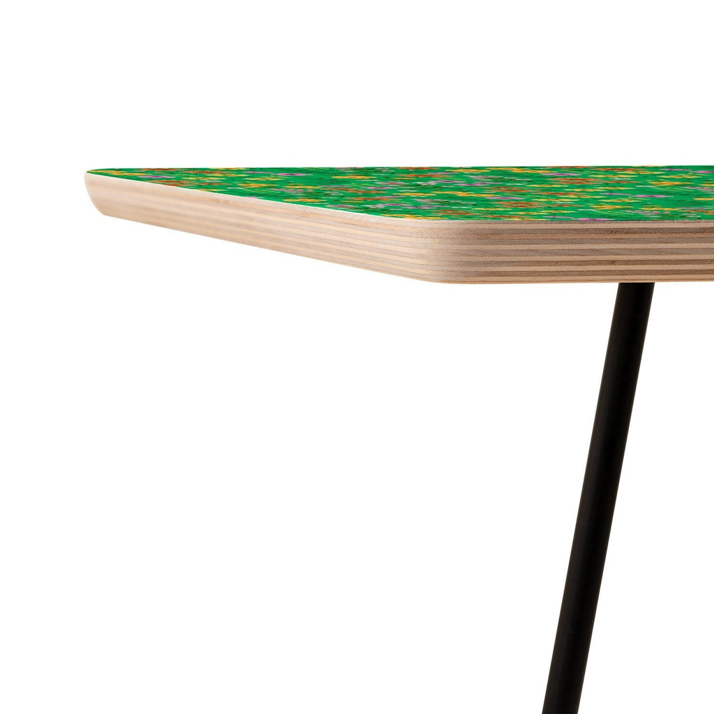 Pimlada Phuapradit Ditsy Spring Floral Green Side Table