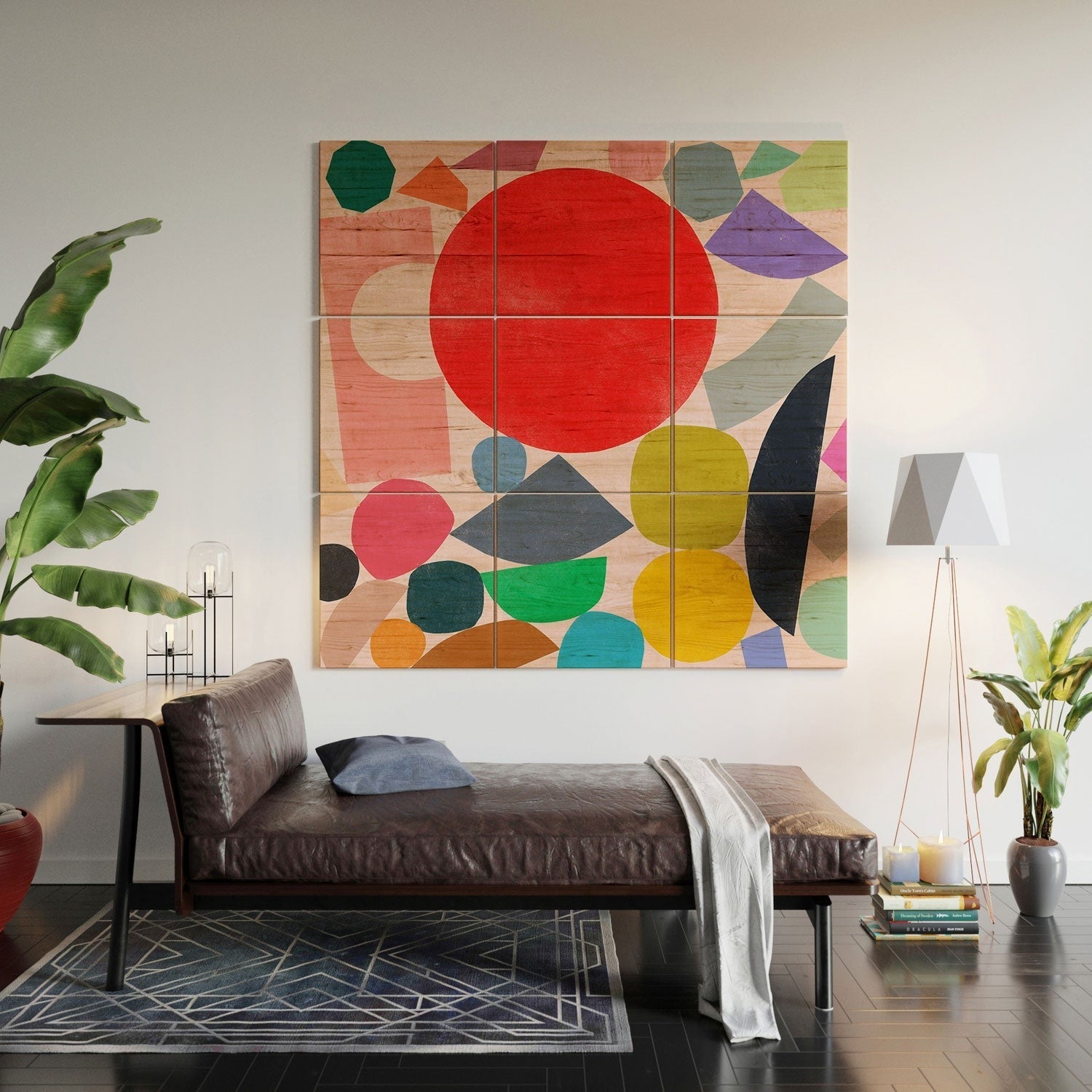 Garima Dhawan Colored Toys 4 Wood Wall Mural