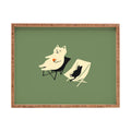 Jimmy Tan Happy go Lucky Cat Rectangular Tray