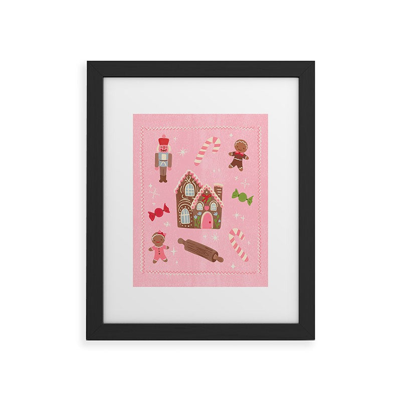 carriecantwell Sweet Christmas Holidays Framed Art Print