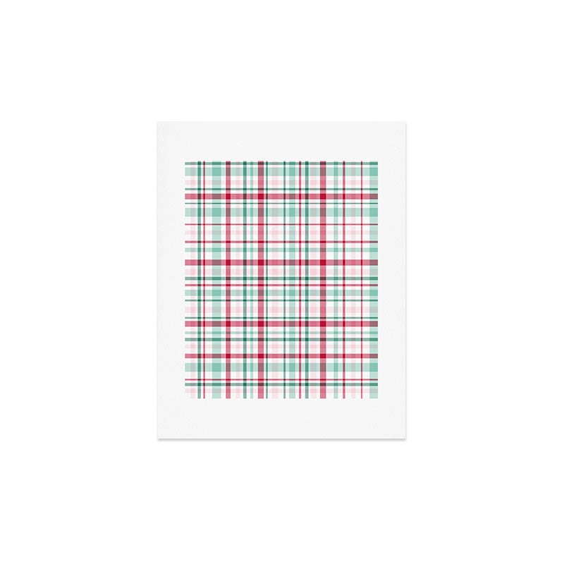Lisa Argyropoulos Merry Vintage Plaid Art Print