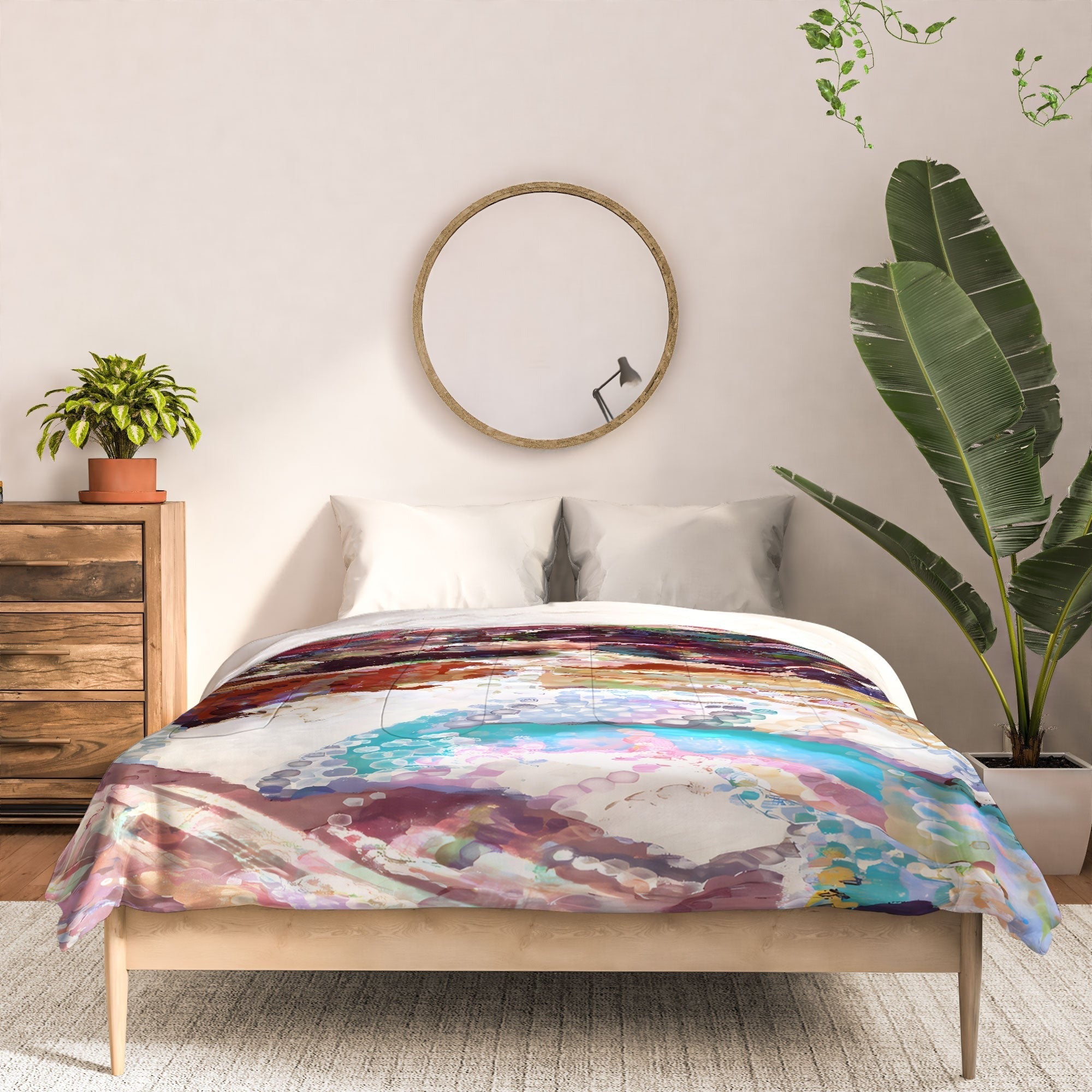 83 Oranges Sequin Haze Comforter