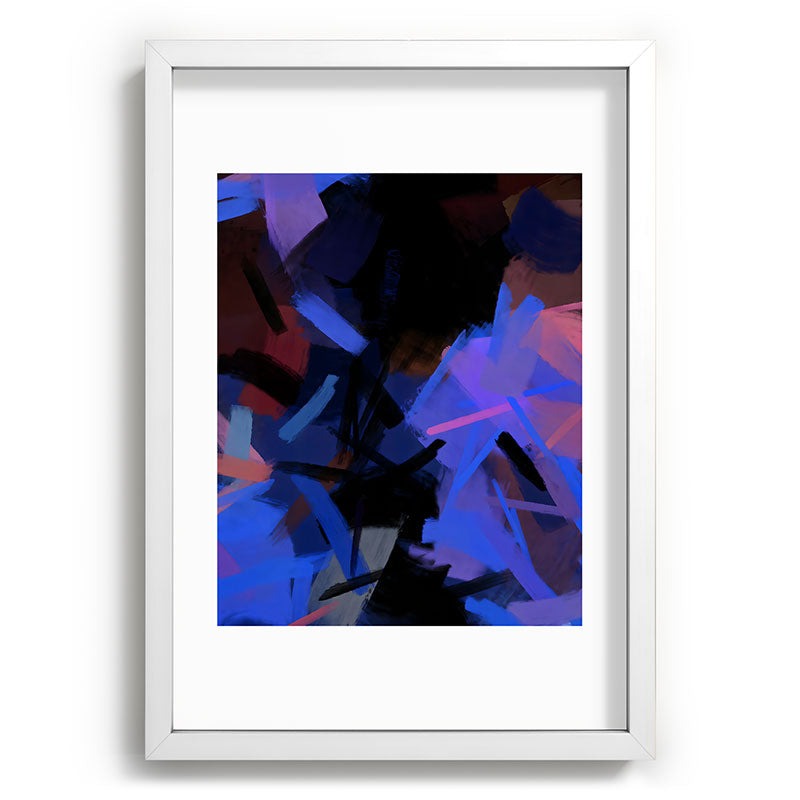 83 Oranges Midnight Sparks Recessed Framing Rectangle