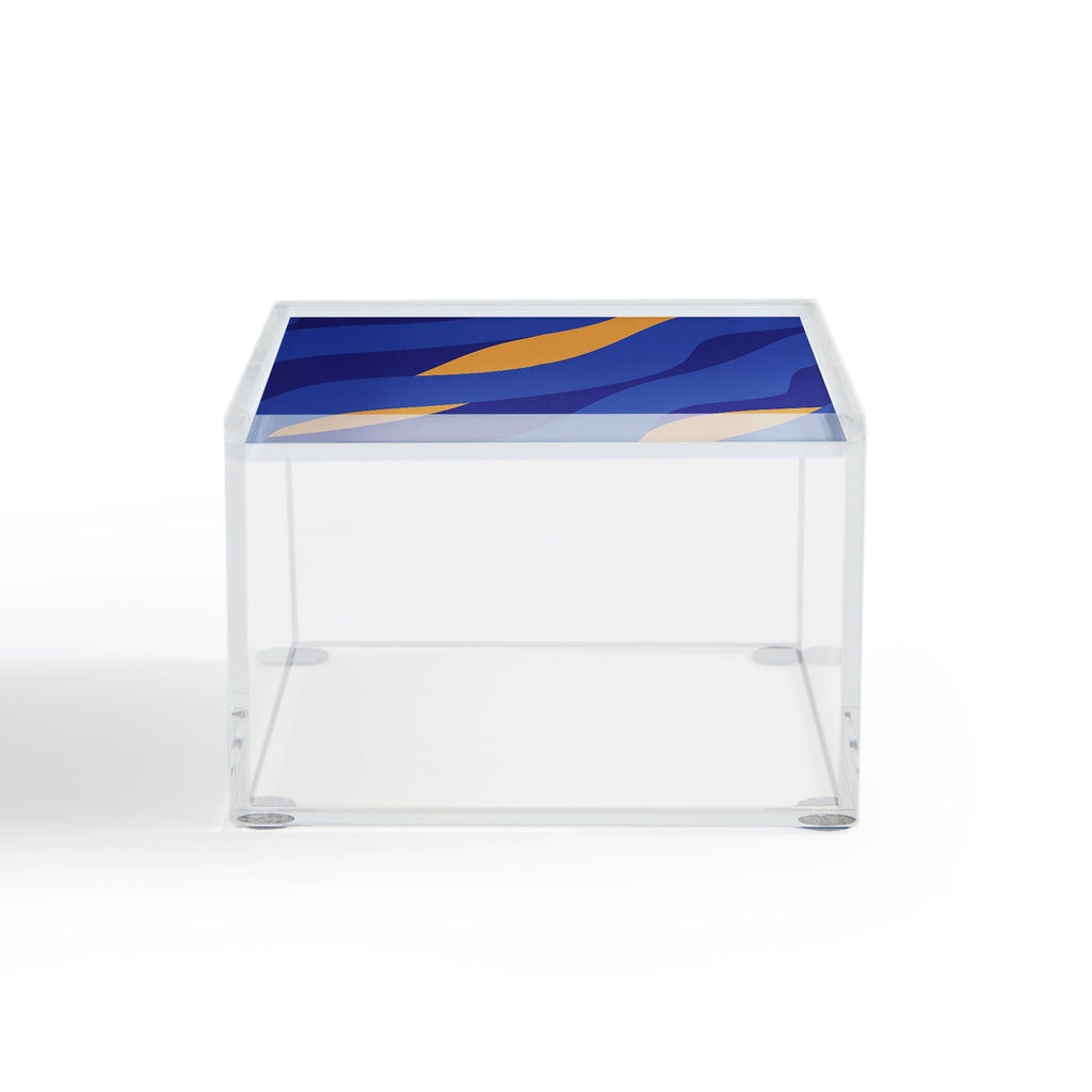 Camilla Foss Pebbles in Stream Acrylic Box