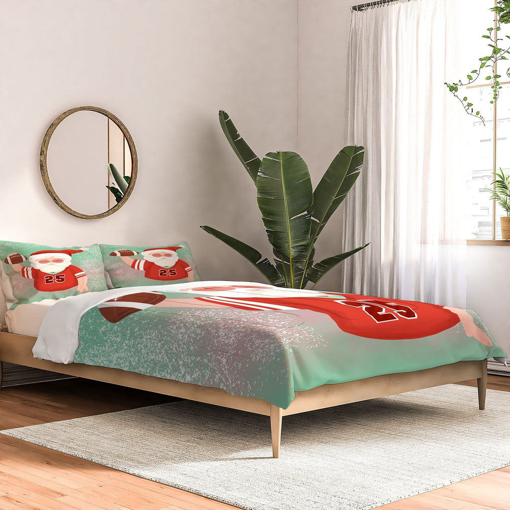 Design by Spark Sporty Football Santa Comforter