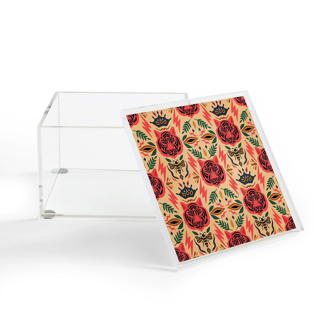 Design by Spark Tigress Queen Bee Acrylic Box