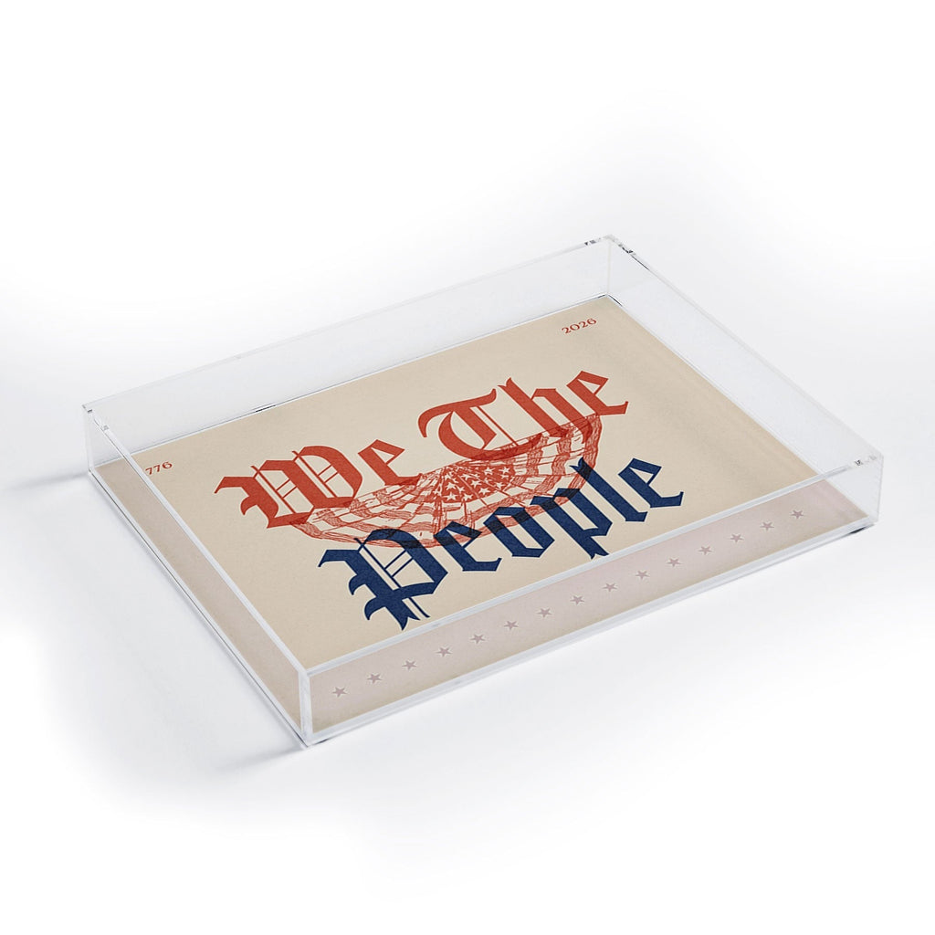 DENY Designs We The People ii Acrylic Tray