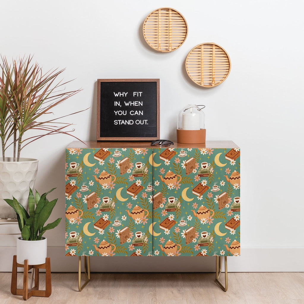 Avenie Moonlit Reading Nook I Credenza