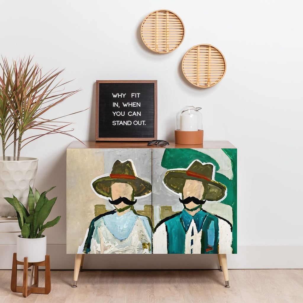 83 Oranges Side By Side Cowboy Edition Credenza