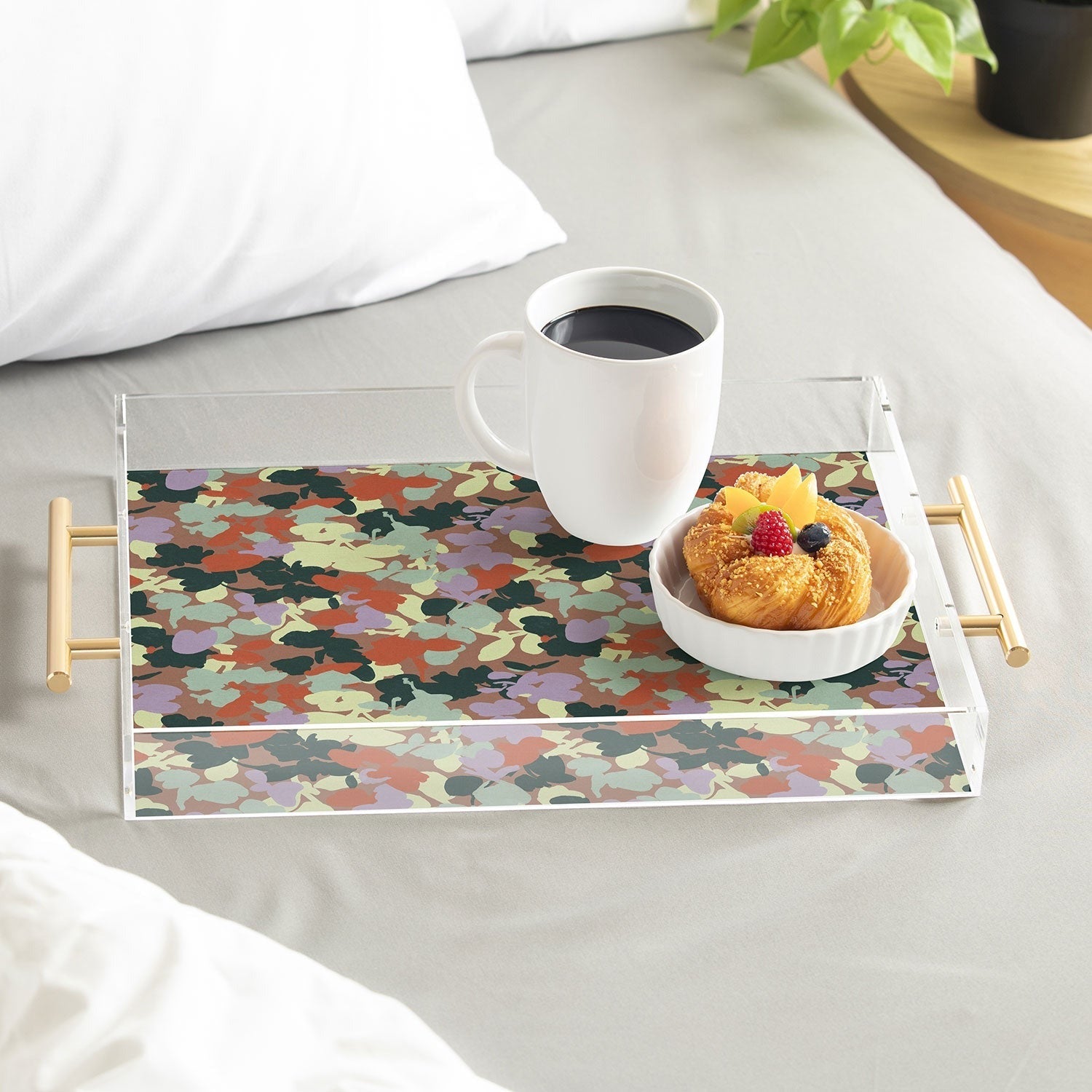 Marta Barragan Camarasa Retro Bloom Medley Acrylic Tray