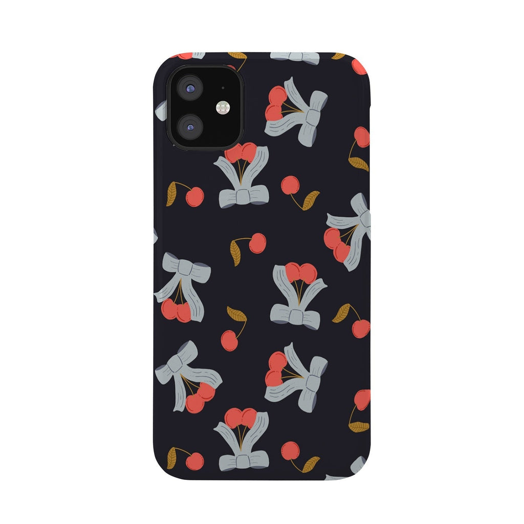 Jennifer Labre Cherries and Bows Phone Case