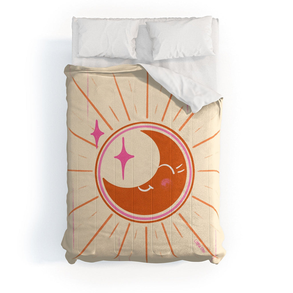 Little Om Celestial Moon cream Comforter