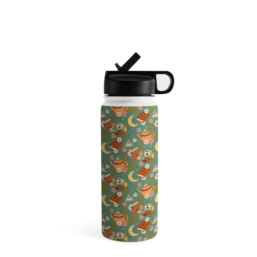 Avenie Moonlit Reading Nook I Water Bottle