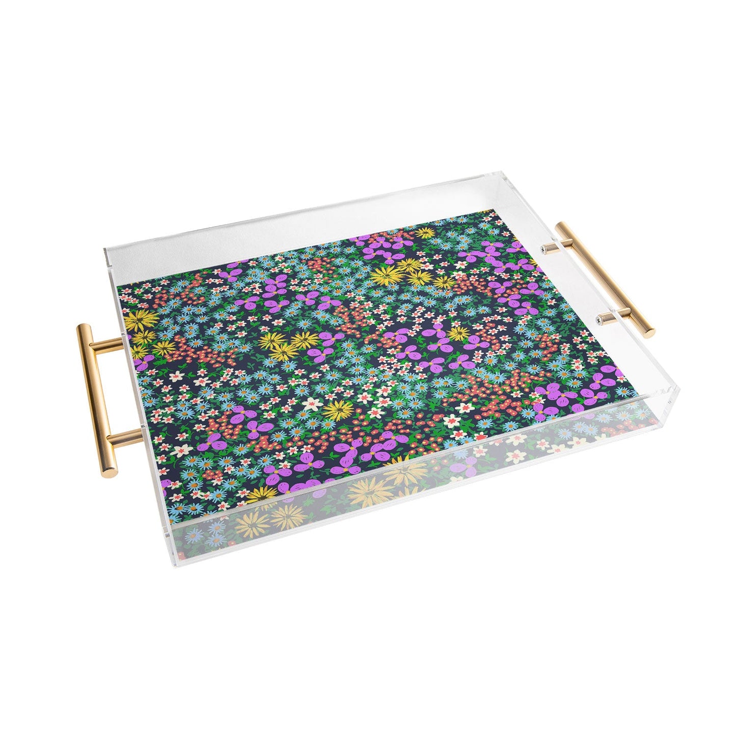 Joy Laforme Flower Bed Acrylic Tray