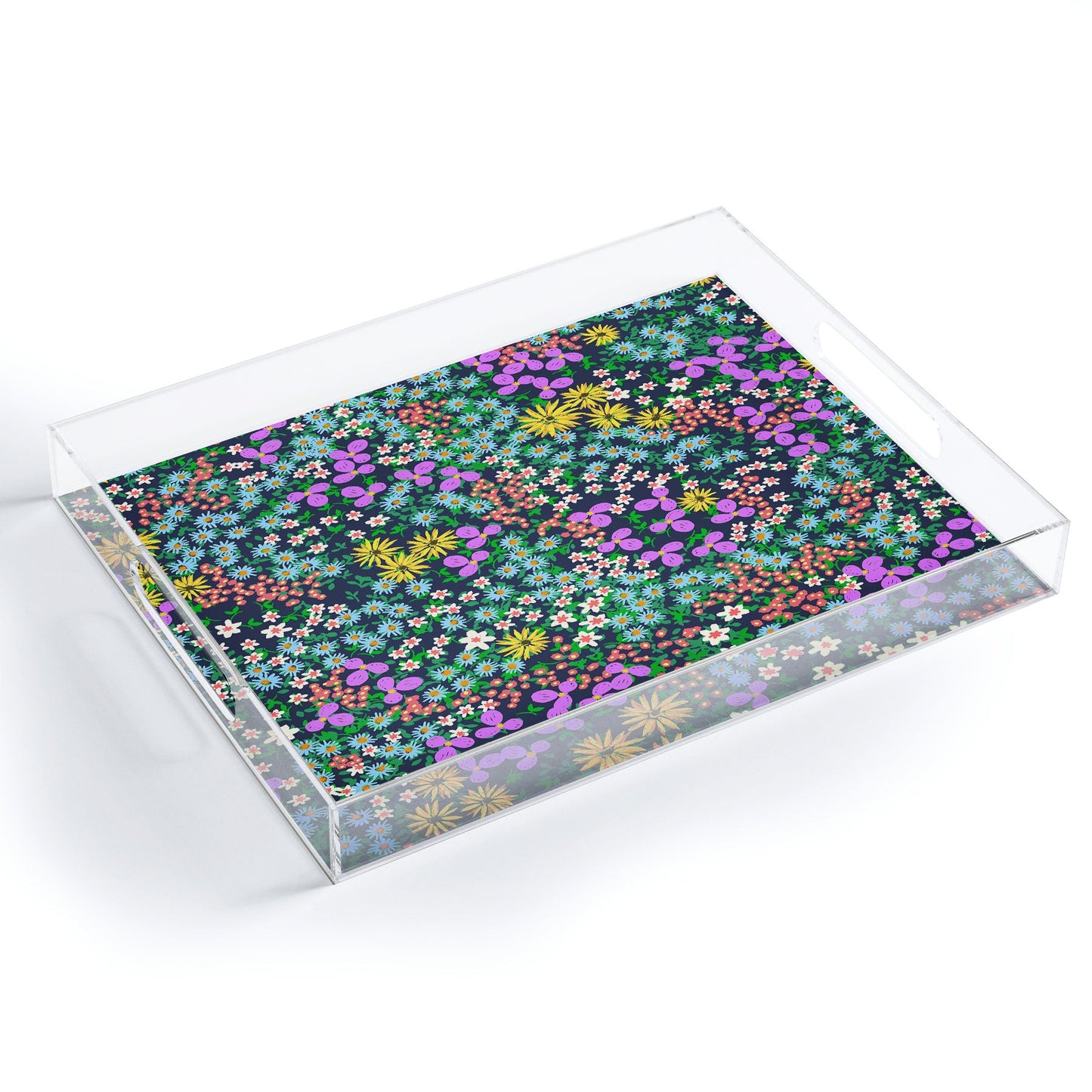 Joy Laforme Flower Bed Acrylic Tray