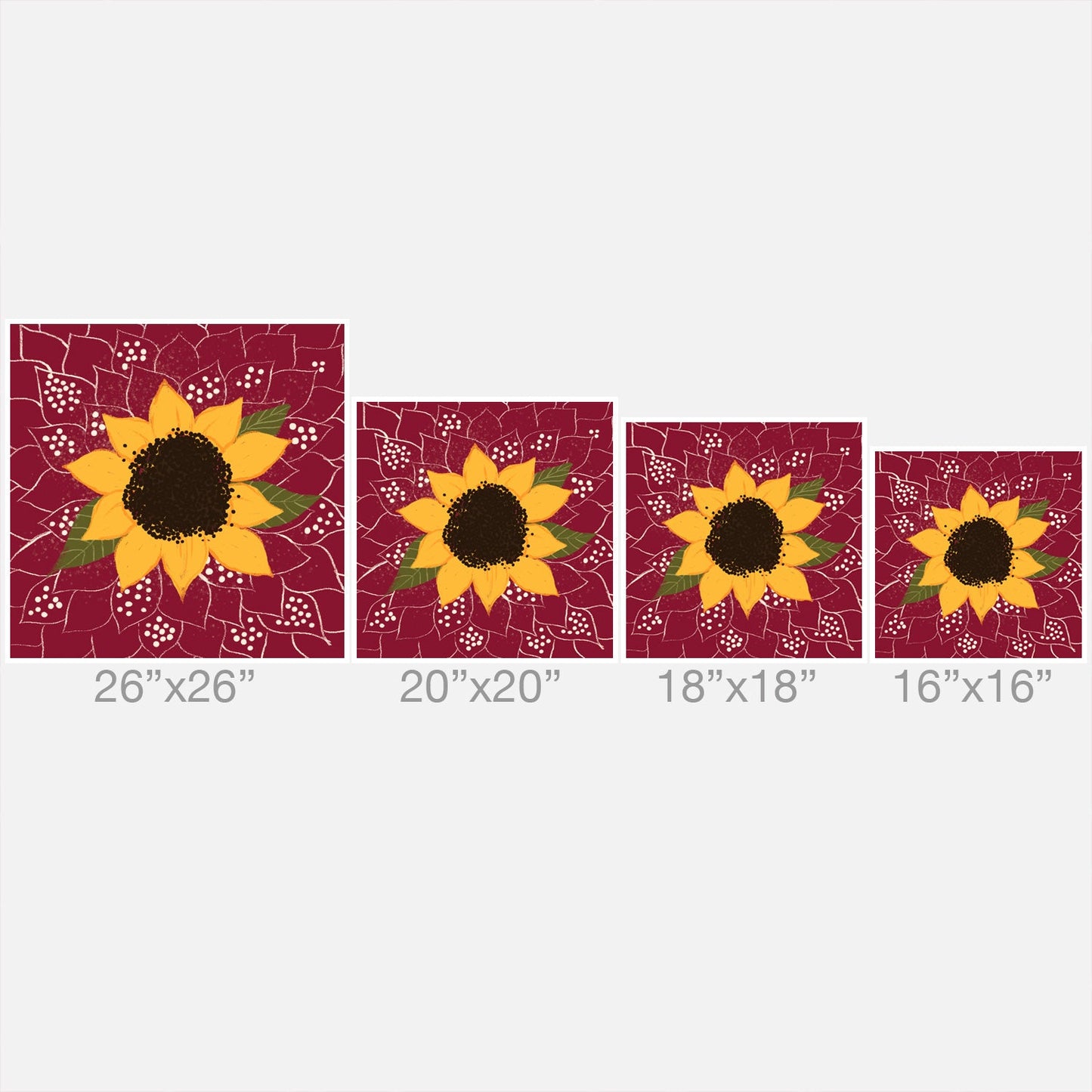 Joy Laforme Folklore Sunflower Throw Pillow