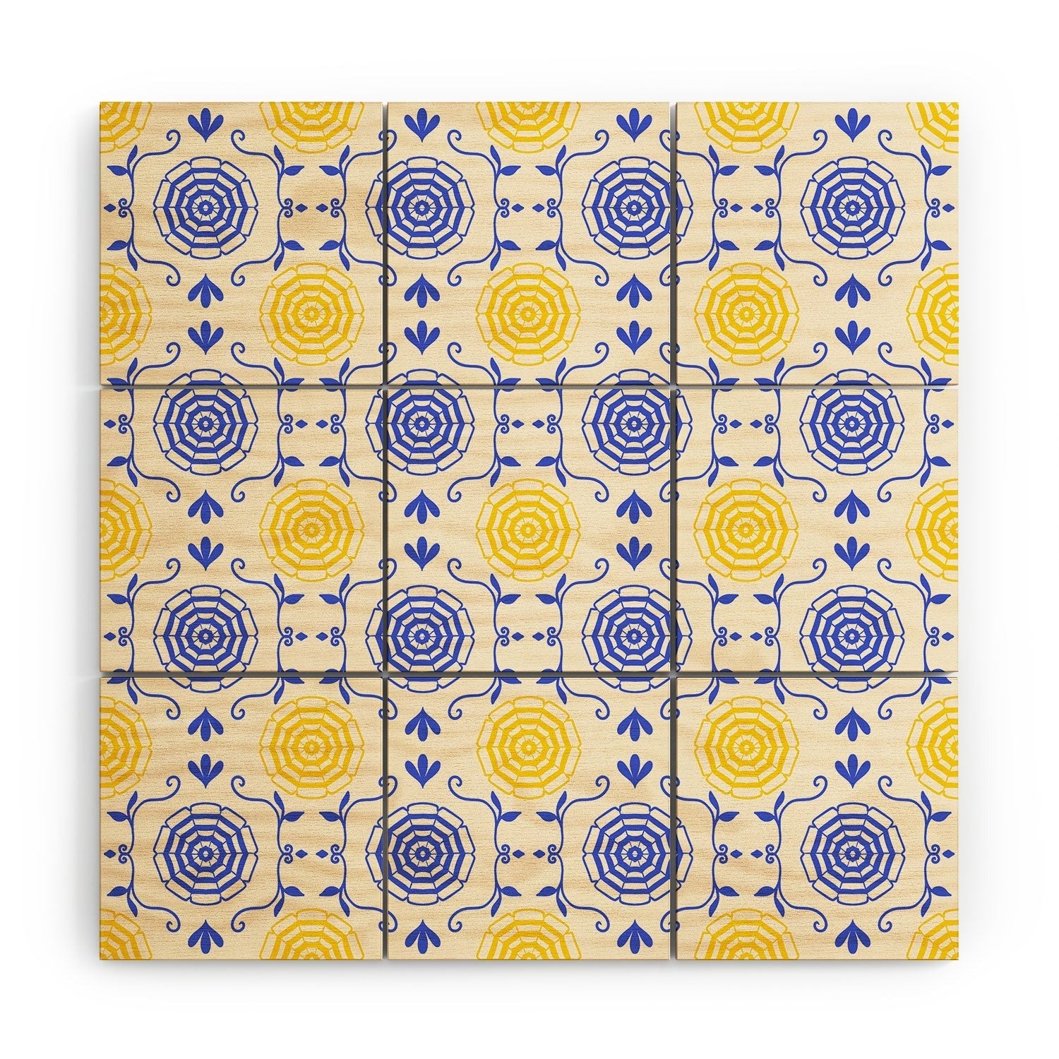 Design by Spark Dolce Vita Parasols Wood Wall Mural