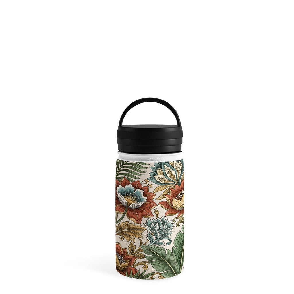 Marta Barragan Camarasa Retro Jungle Garden Water Bottle