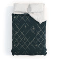 Little Om Starry Web navy Duvet Cover
