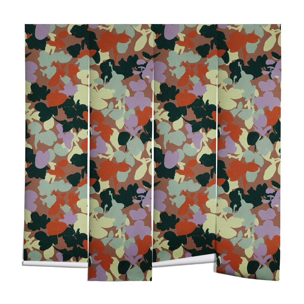 Marta Barragan Camarasa Retro Bloom Medley Wall Mural