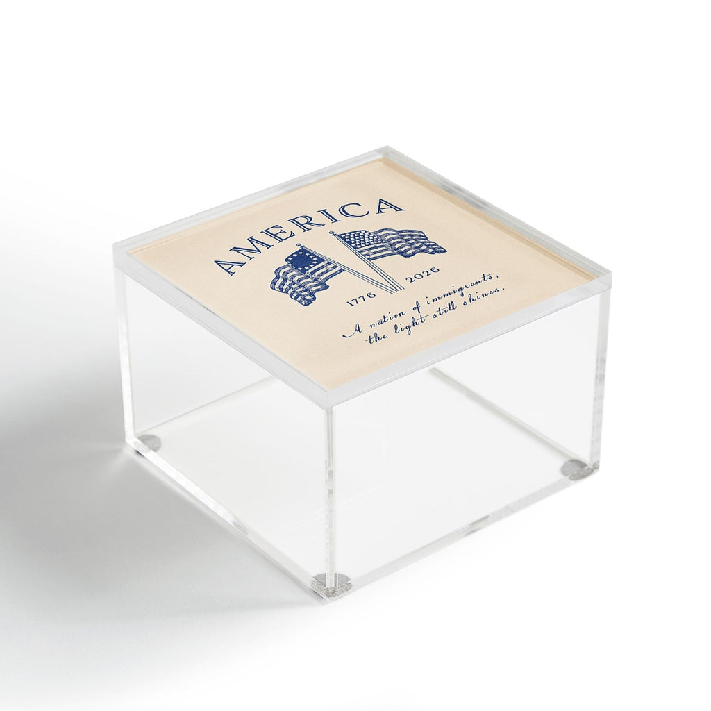 DENY Designs America250 Acrylic Box