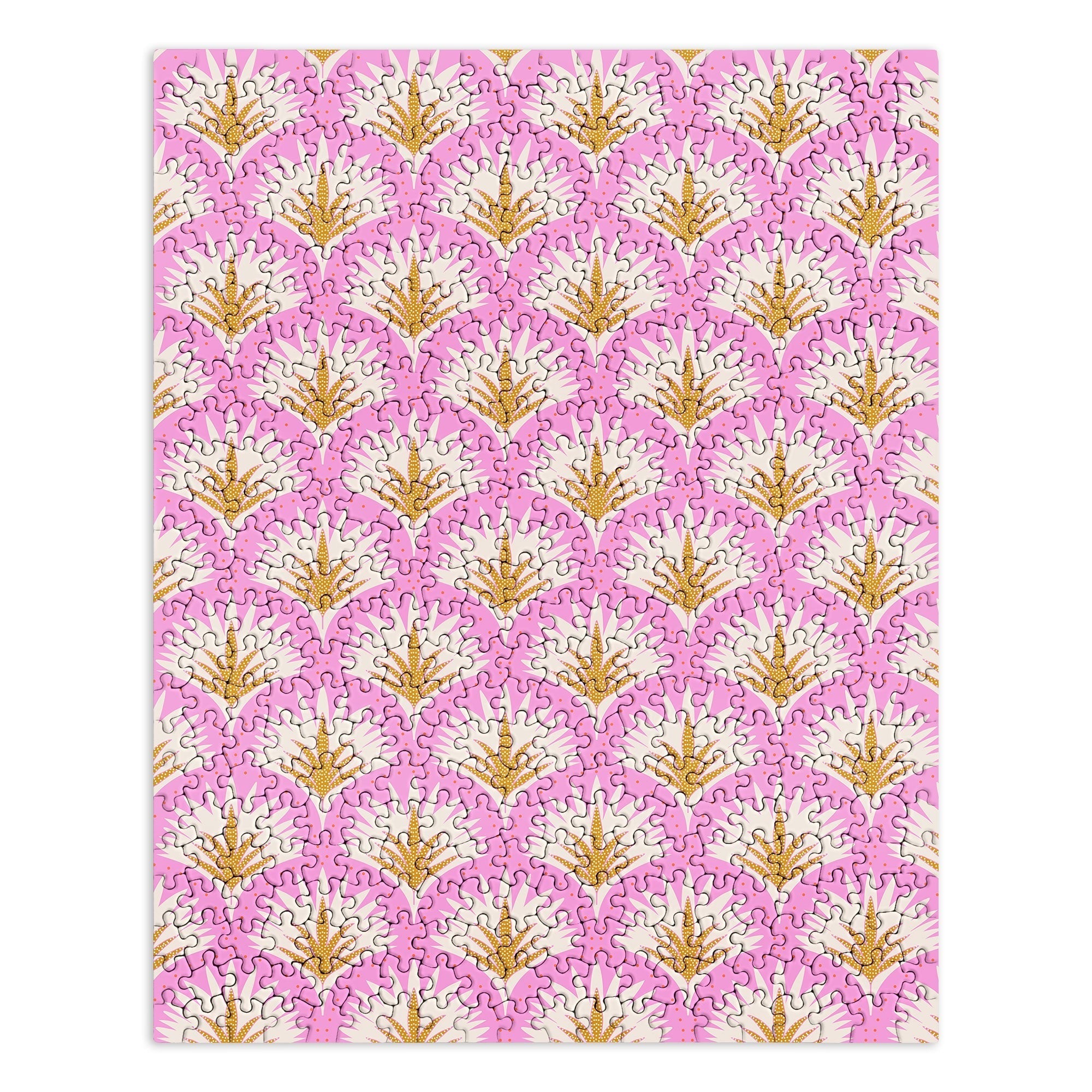 Jennifer Labre Pink Palmetto Puzzle
