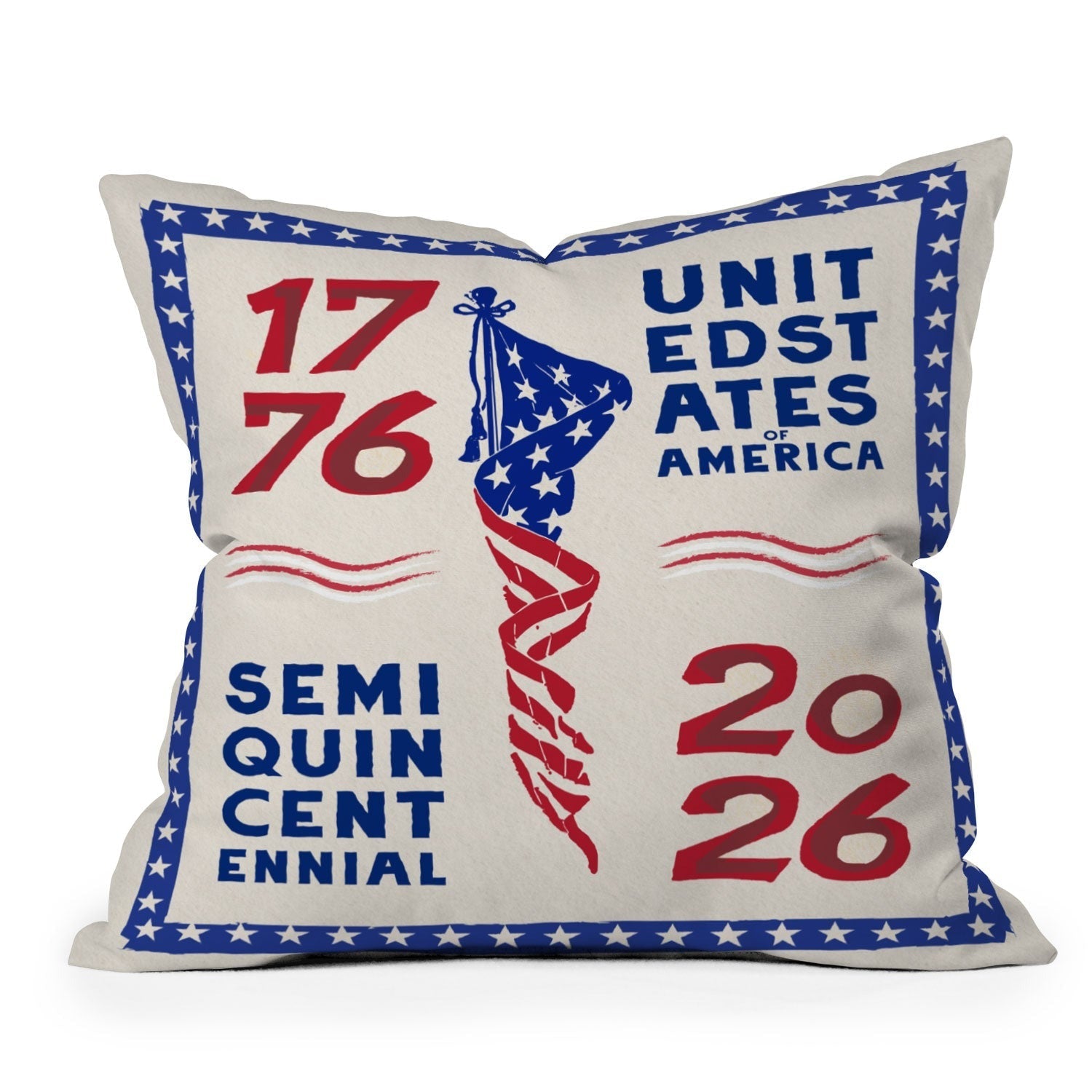 DENY Designs Retro 76 26 Throw Pillow