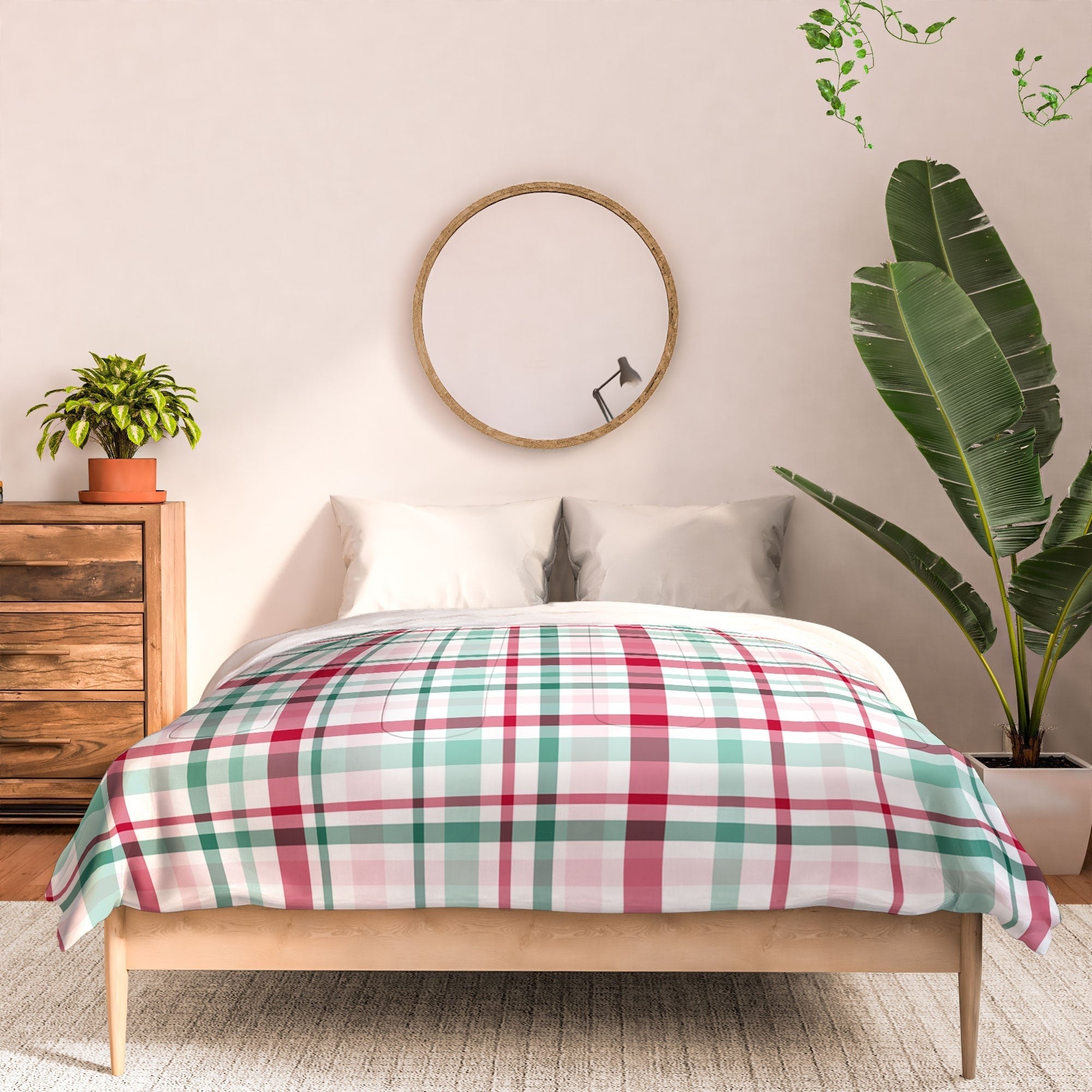 Lisa Argyropoulos Merry Vintage Plaid Comforter