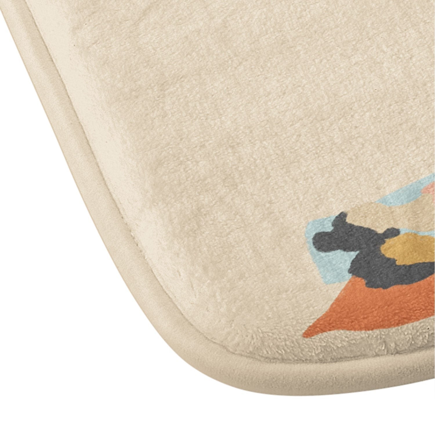 Valeria Frustaci Beach of Positano in Italy Memory Foam Bath Mat