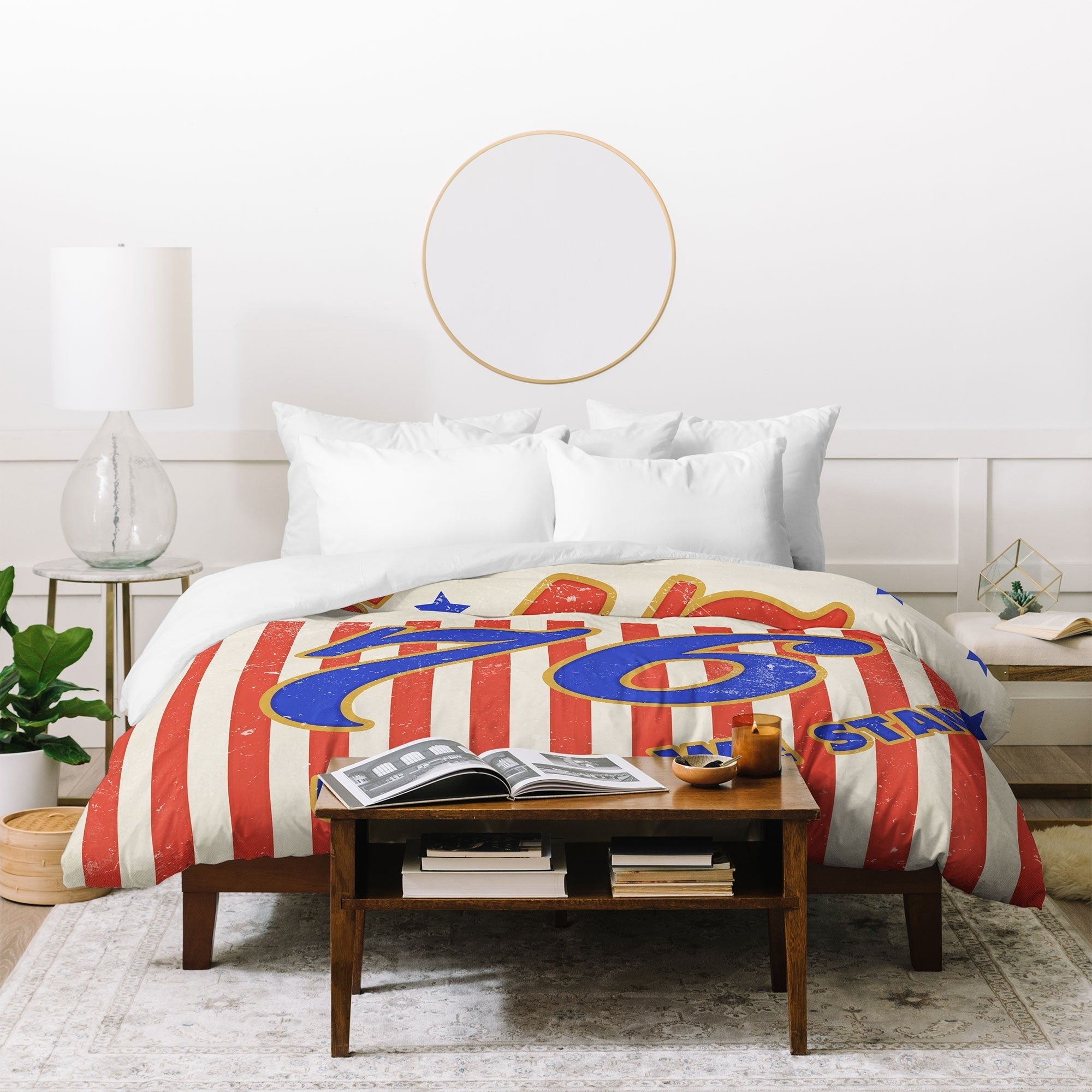 DENY Designs 1776 Stars Duvet Cover