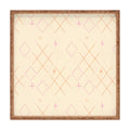 Little Om Starry Web cream Square Tray