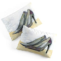 Sophia Buddenhagen Grey Stiletto Pillow Shams