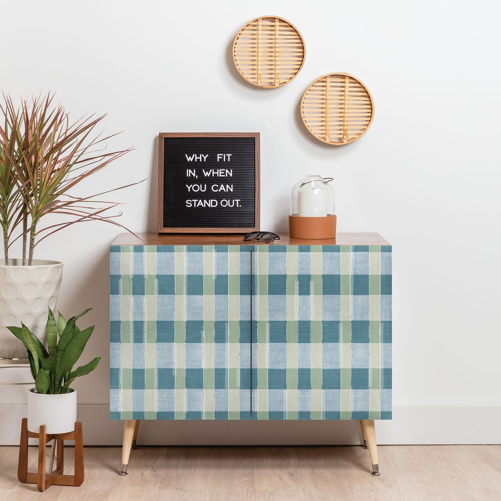 Marta Barragan Camarasa Country Style Checks Credenza