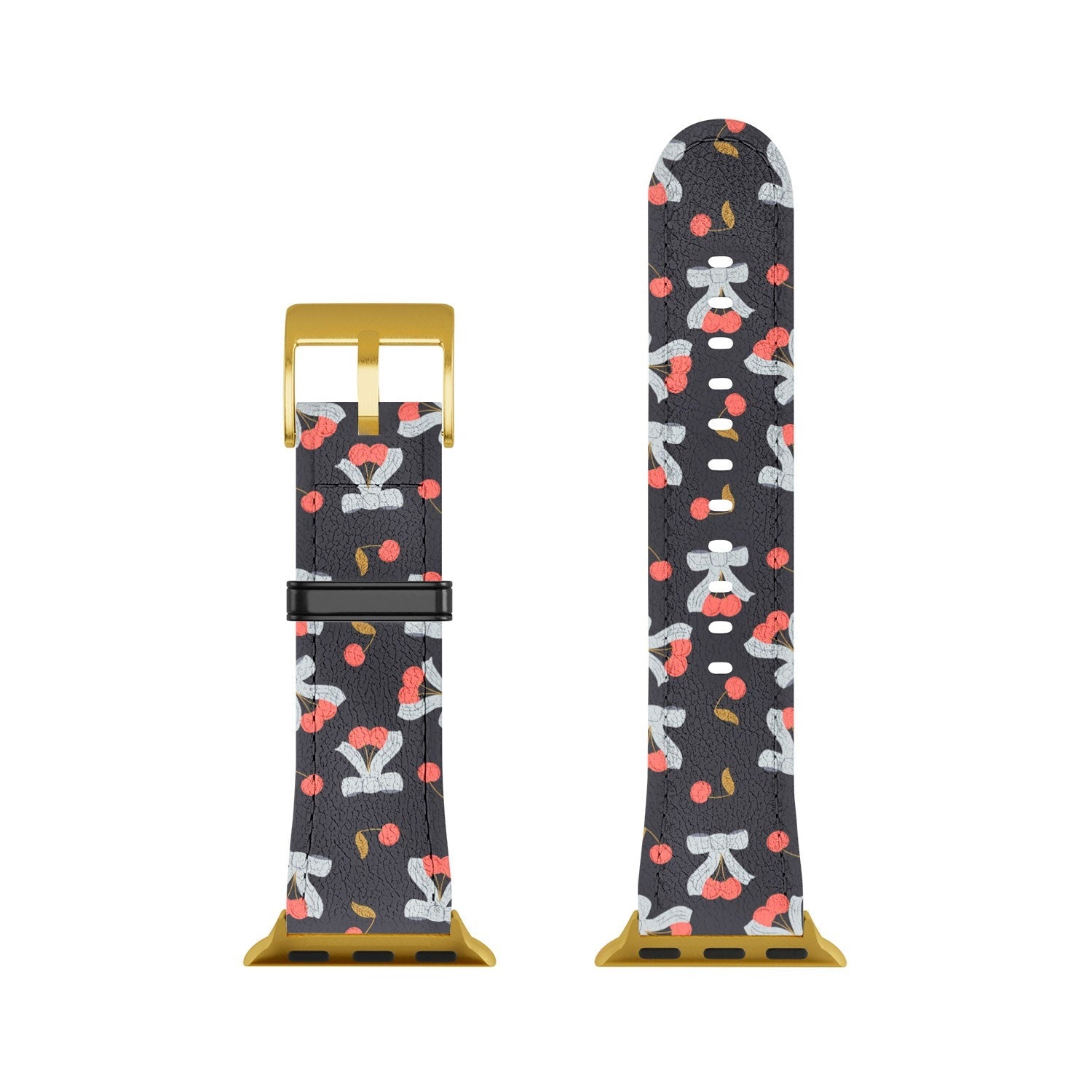 Jennifer Labre Cherries and Bows Apple Watch Band