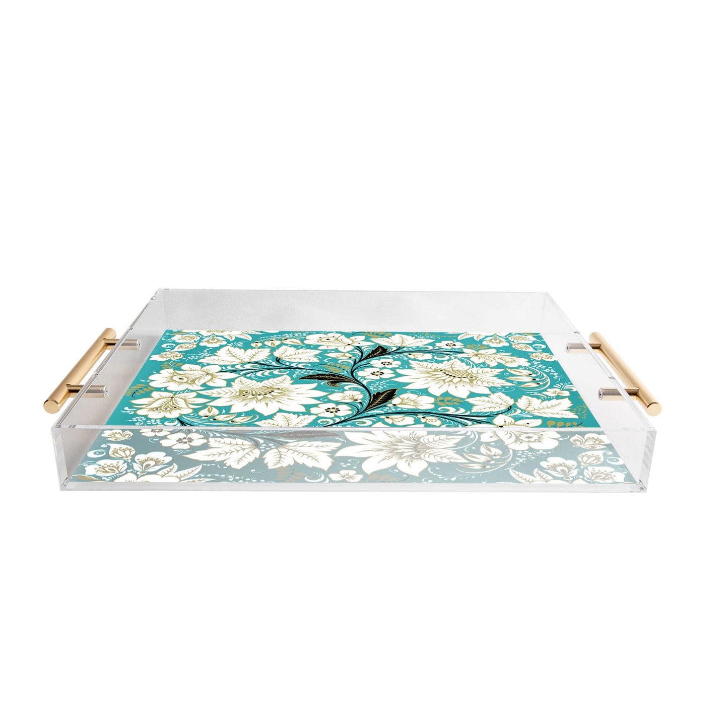 Juliana Curi Classic Turquoise Acrylic Tray
