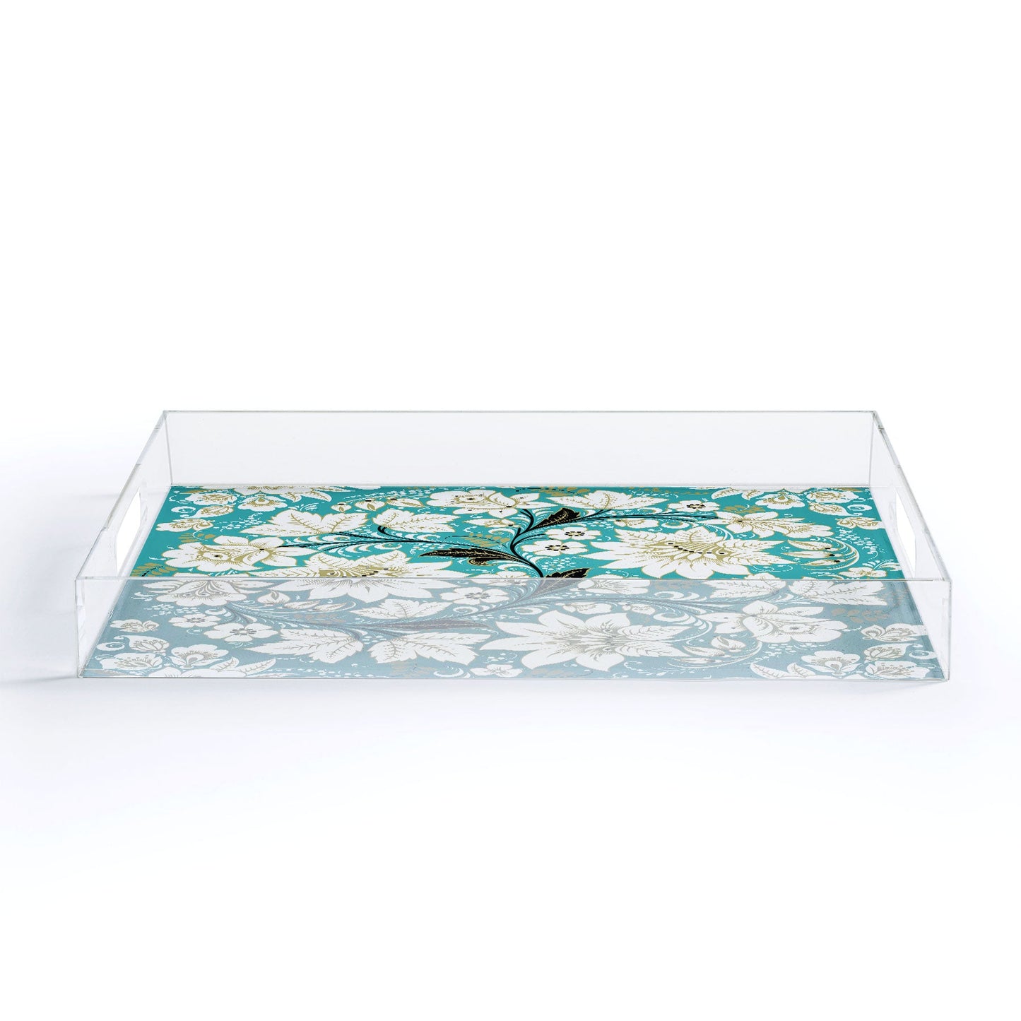 Juliana Curi Classic Turquoise Acrylic Tray